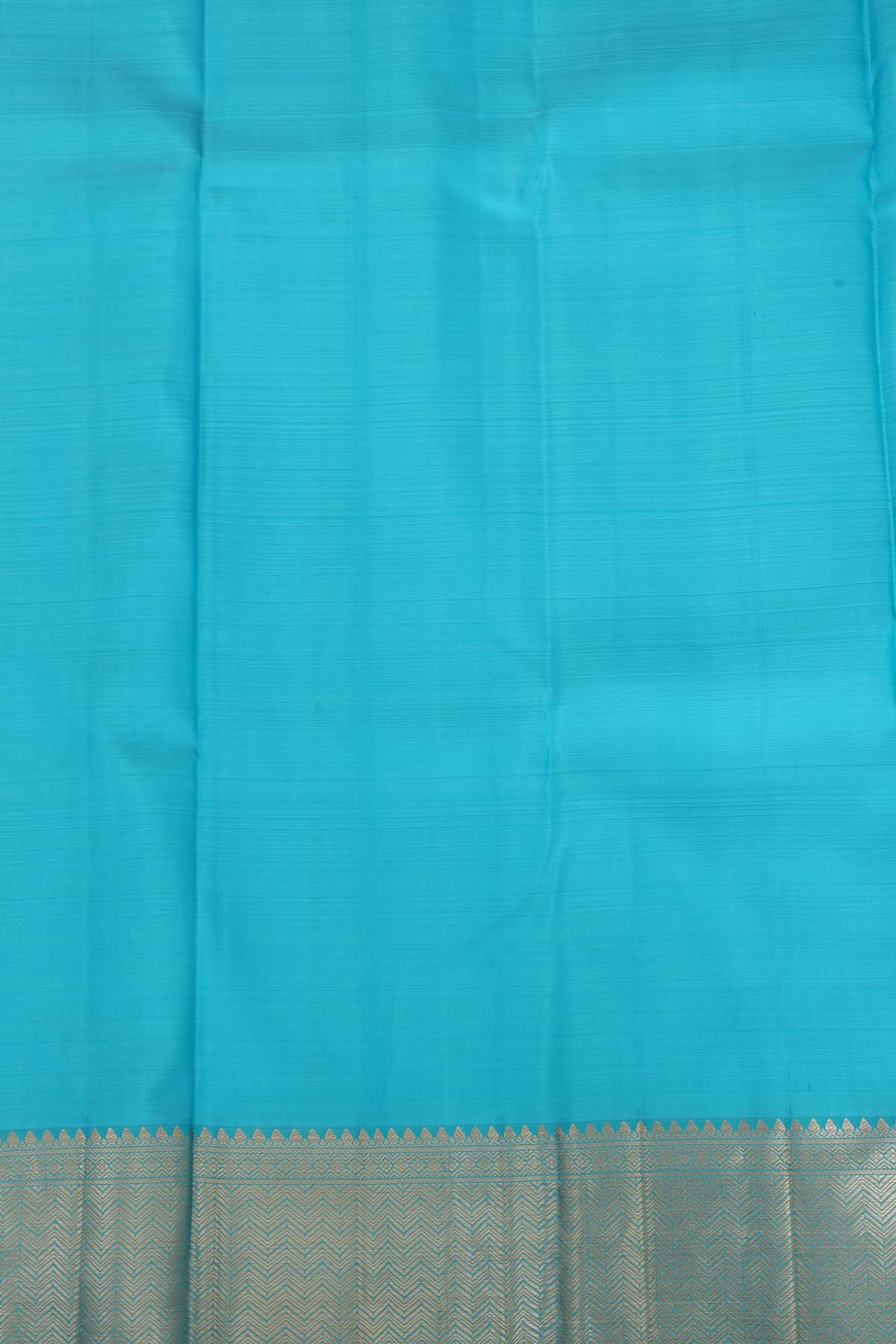 Pastel Pink Aqua Kanchipuram Silk Saree